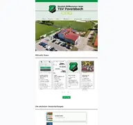 Kleine Seitenvorschau von tsv-pavelsbach.de