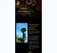 Kleine Seitenvorschau von oliverestaurant.de