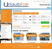 Kleine Seitenvorschau von urlaubfair.de
