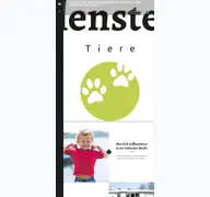 Kleine Seitenvorschau von urlaub-lensterstrand.de