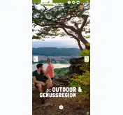 Kleine Seitenvorschau von urlaub.nuernberger-land.de