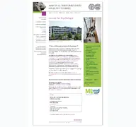 Kleine Seitenvorschau von psych.uni-halle.de