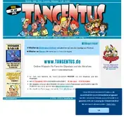 Kleine Seitenvorschau von tangentus.de