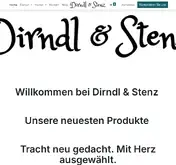 Kleine Seitenvorschau von krueger-dirndl-rosenheim.de