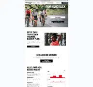 Kleine Seitenvorschau von mapmyride.com