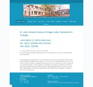Kleine Seitenvorschau von urologie-hannover-listermeile.de