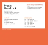 Kleine Seitenvorschau von praxis-handrock.de