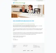 Kleine Seitenvorschau von urologikum-leer.de