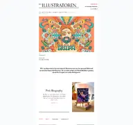 Kleine Seitenvorschau von illustratoren.de