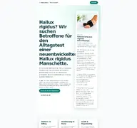 Kleine Seitenvorschau von hallux-rigidus-manschette.de