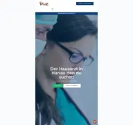 Kleine Seitenvorschau von hanau-hausarzt.de