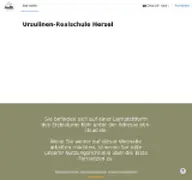 Kleine Seitenvorschau von ursulinenrealschule-hersel.ebk-cloud.de
