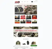Kleine Seitenvorschau von usarmy-store.de