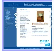 Kleine Seitenvorschau von praxis-loewenstein.de