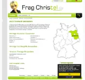 Kleine Seitenvorschau von besandten.frag-christel.de