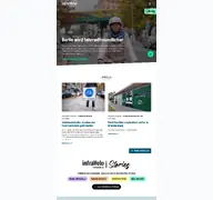 Kleine Seitenvorschau von infravelo.de