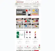 Kleine Seitenvorschau von absperrshop.de