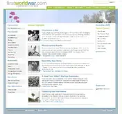 Kleine Seitenvorschau von firstworldwar.com