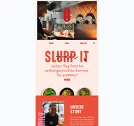 Kleine Seitenvorschau von mynoodlehouse.de