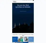 Kleine Seitenvorschau von inlingua-ulm.de