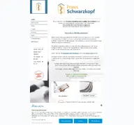 Kleine Seitenvorschau von praxis-schwarzkopf.de