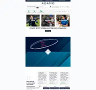 Kleine Seitenvorschau von adamo-teamwear.de