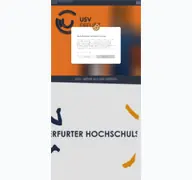 Kleine Seitenvorschau von usv-erfurt.de
