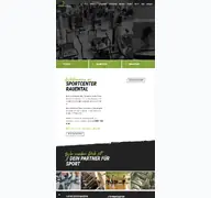 Kleine Seitenvorschau von sportcenter-rauental.de