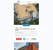 Kleine Seitenvorschau von dachbau-gugel.de