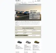Kleine Seitenvorschau von dacia-tabor-achern.de