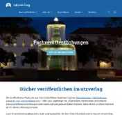 Kleine Seitenvorschau von utzverlag.de