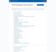 Kleine Seitenvorschau von paperless.rwth-aachen.de