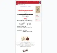 Kleine Seitenvorschau von start.schuetzen-niederbergheim.de