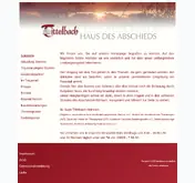 Kleine Seitenvorschau von bestattung-arnstadt.de
