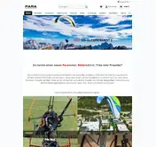 Kleine Seitenvorschau von para-motoparts.de