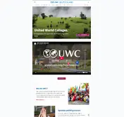 Kleine Seitenvorschau von uwc.de