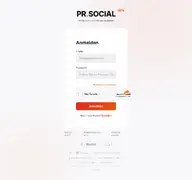 Kleine Seitenvorschau von pr.social