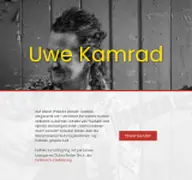 Kleine Seitenvorschau von uwekamrad.de