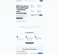 Kleine Seitenvorschau von strom-gas-auskunft.de