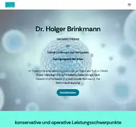 Kleine Seitenvorschau von dr-brinkmann-soest.de