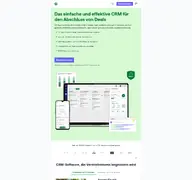 Kleine Seitenvorschau von pipedrive.com