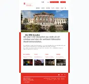 Kleine Seitenvorschau von hfmdd.de