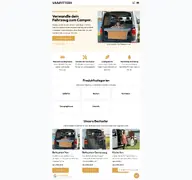 Kleine Seitenvorschau von vanfittery.de