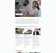 Kleine Seitenvorschau von vaa.de