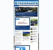 Kleine Seitenvorschau von trendlupe.de