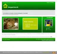 Kleine Seitenvorschau von tiergaerten.de