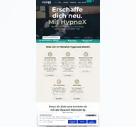 Kleine Seitenvorschau von hypnox.de