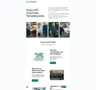 Kleine Seitenvorschau von aucoteam.de