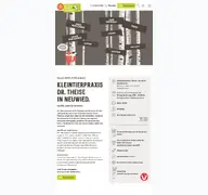Kleine Seitenvorschau von dr.xn--bjrntheise-fcb.de