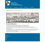 Kleine Seitenvorschau von dreiburgenland-tittling.de